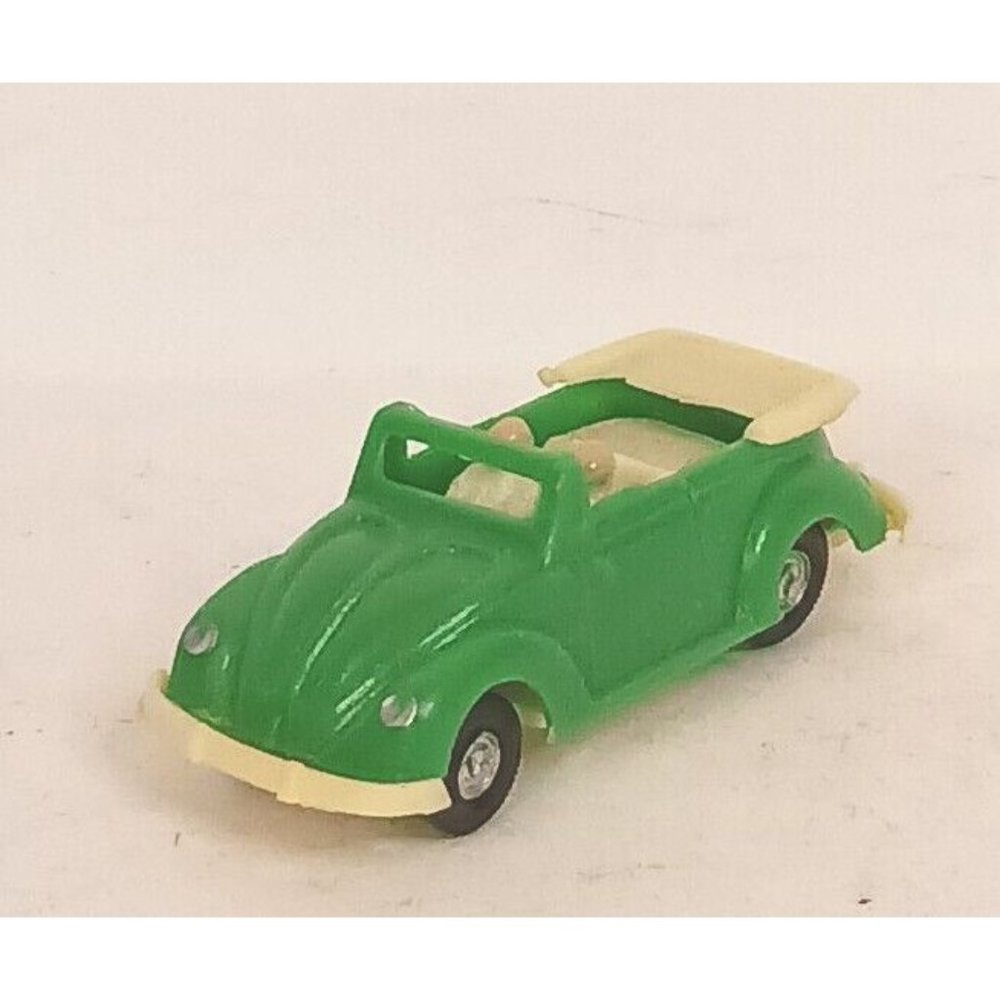 EKO VW Volkswagon Beetle Cabriolet Diecast Vintage HO 1:87 Scale Green